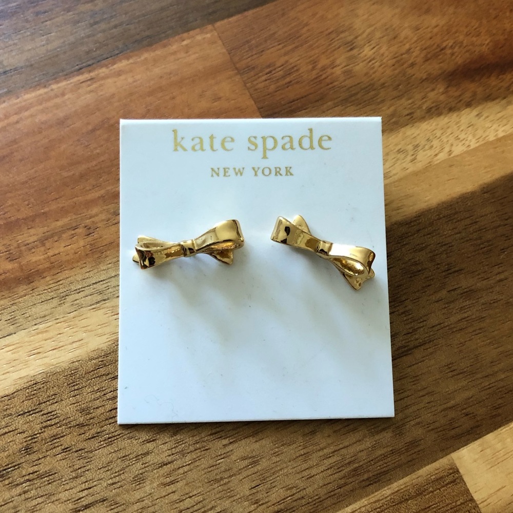Kate Spade Gold Bow Studs ♠️